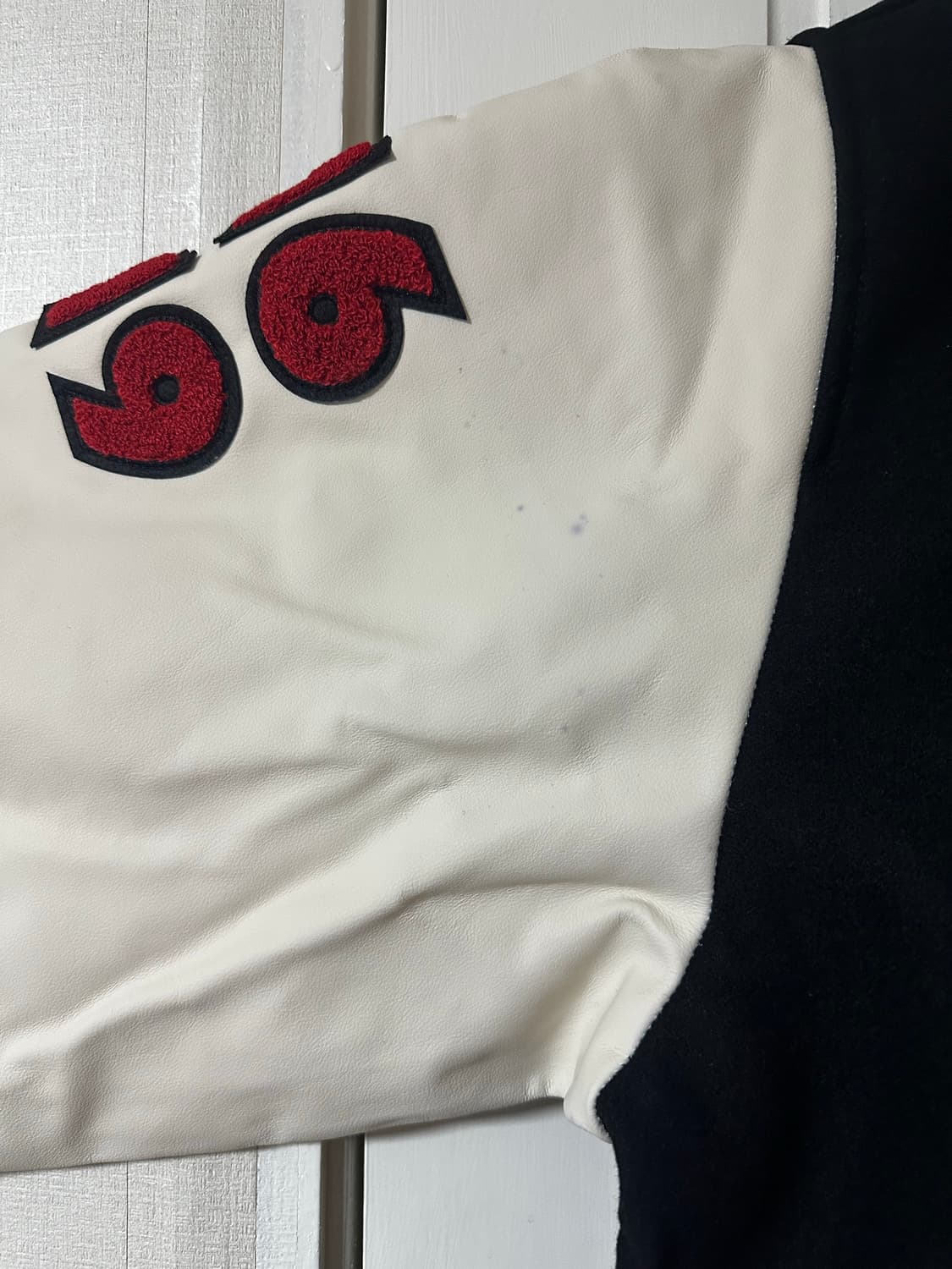 [XL] 데님 티어스 바시티 자켓 상품이미지4