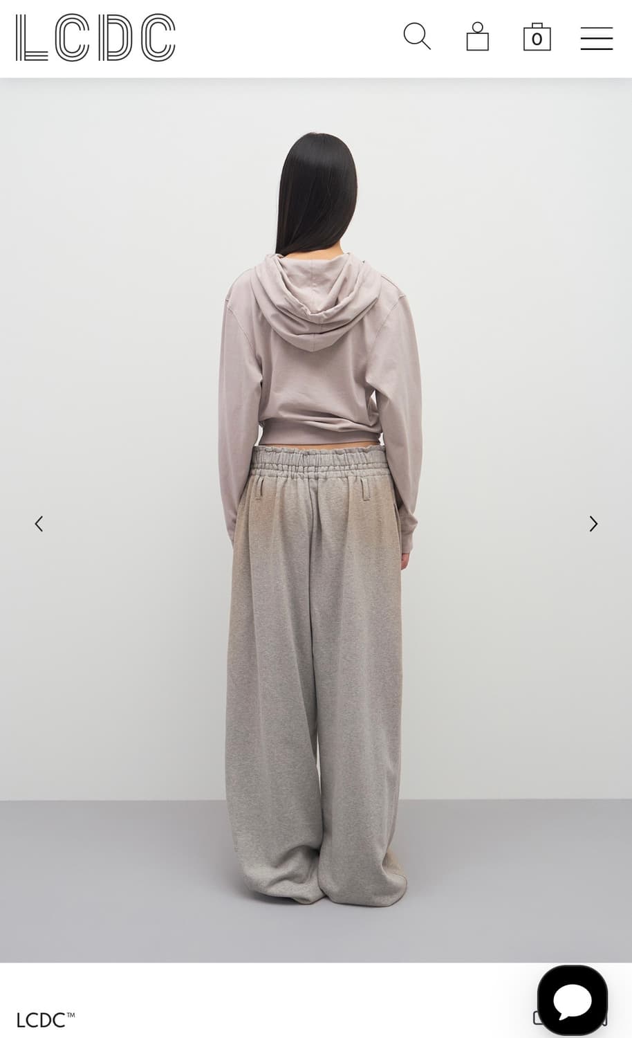 LCDC SPRAY WASHED PLEATS DETAIL TROUSERS 상품이미지3