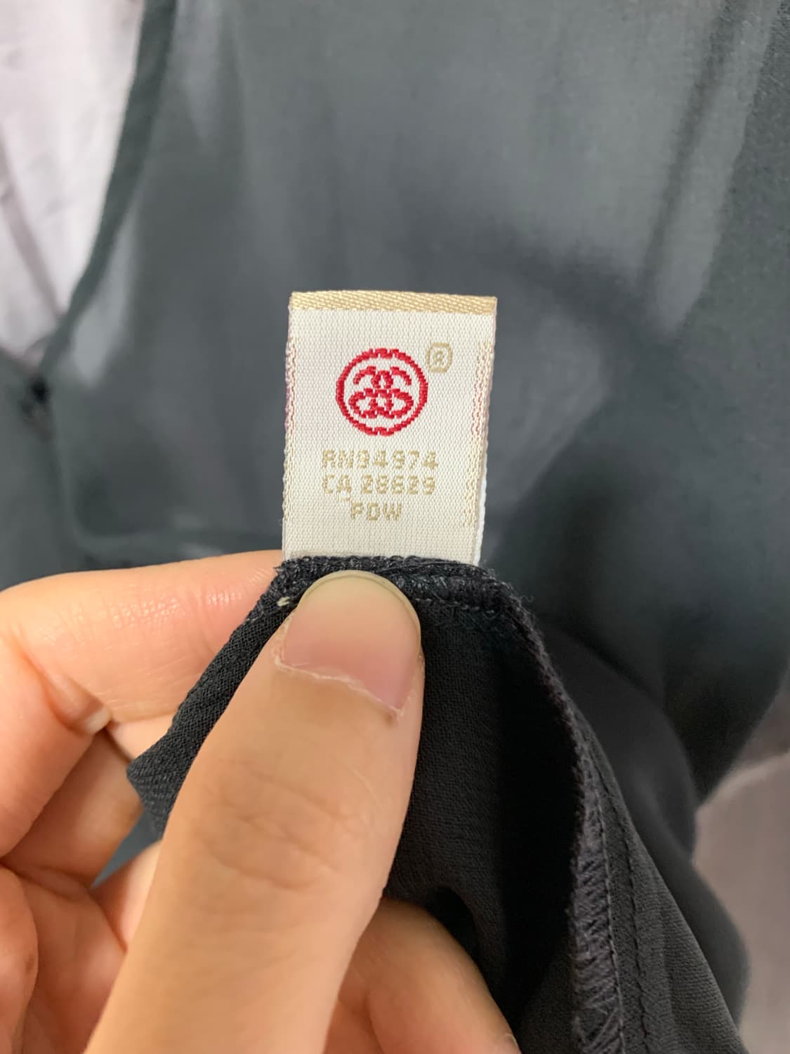 스투시 레이어드 쉬폰 블라우스 상품이미지2