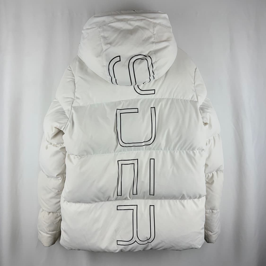 (S) 스파이더 덕다운 숏패딩 화이트 상품이미지7