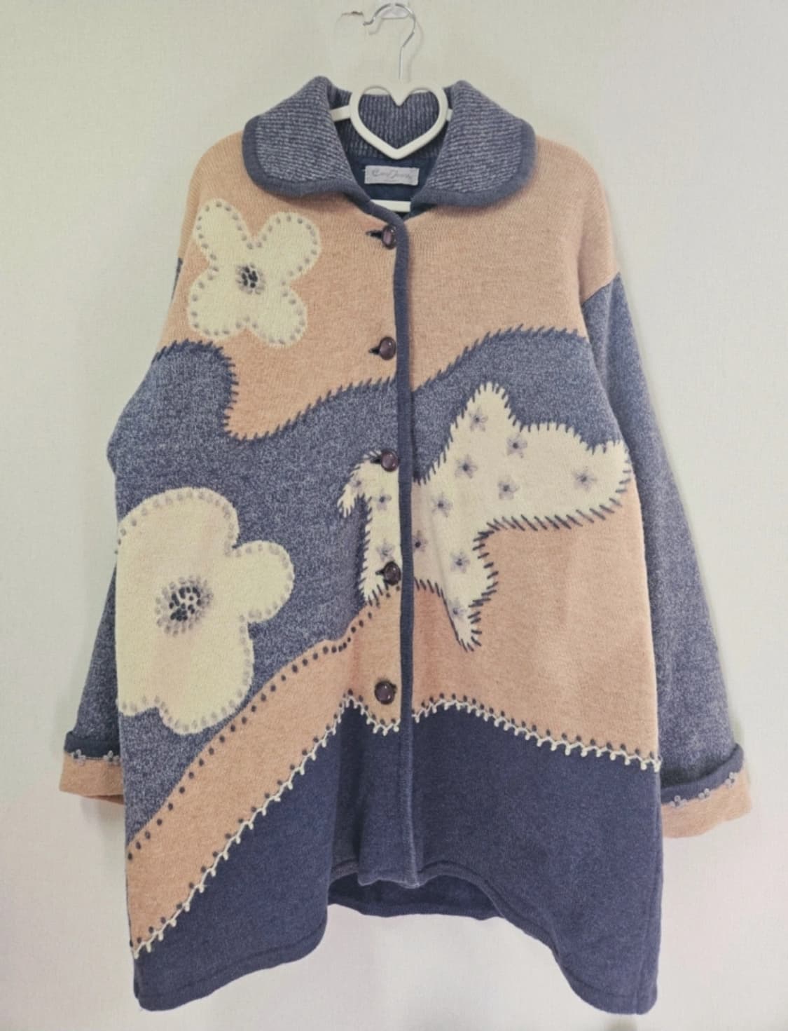 앨리스빈티지 압축 울 누빔 자켓가디건 상품이미지8