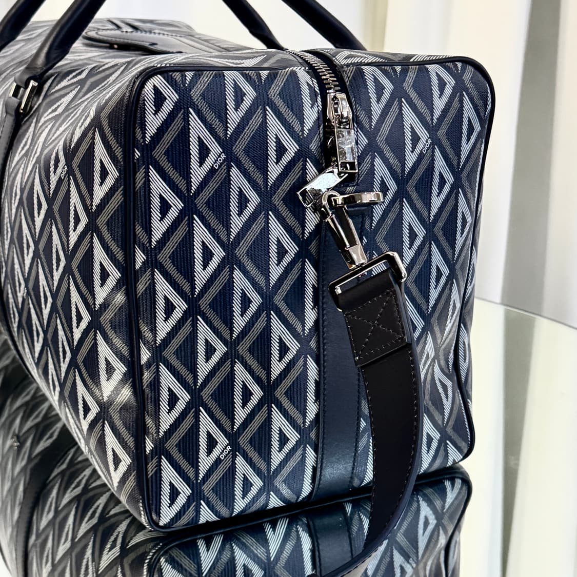 [새상품] 디올 링고 50 보스턴백 키폴 CD 상품이미지6