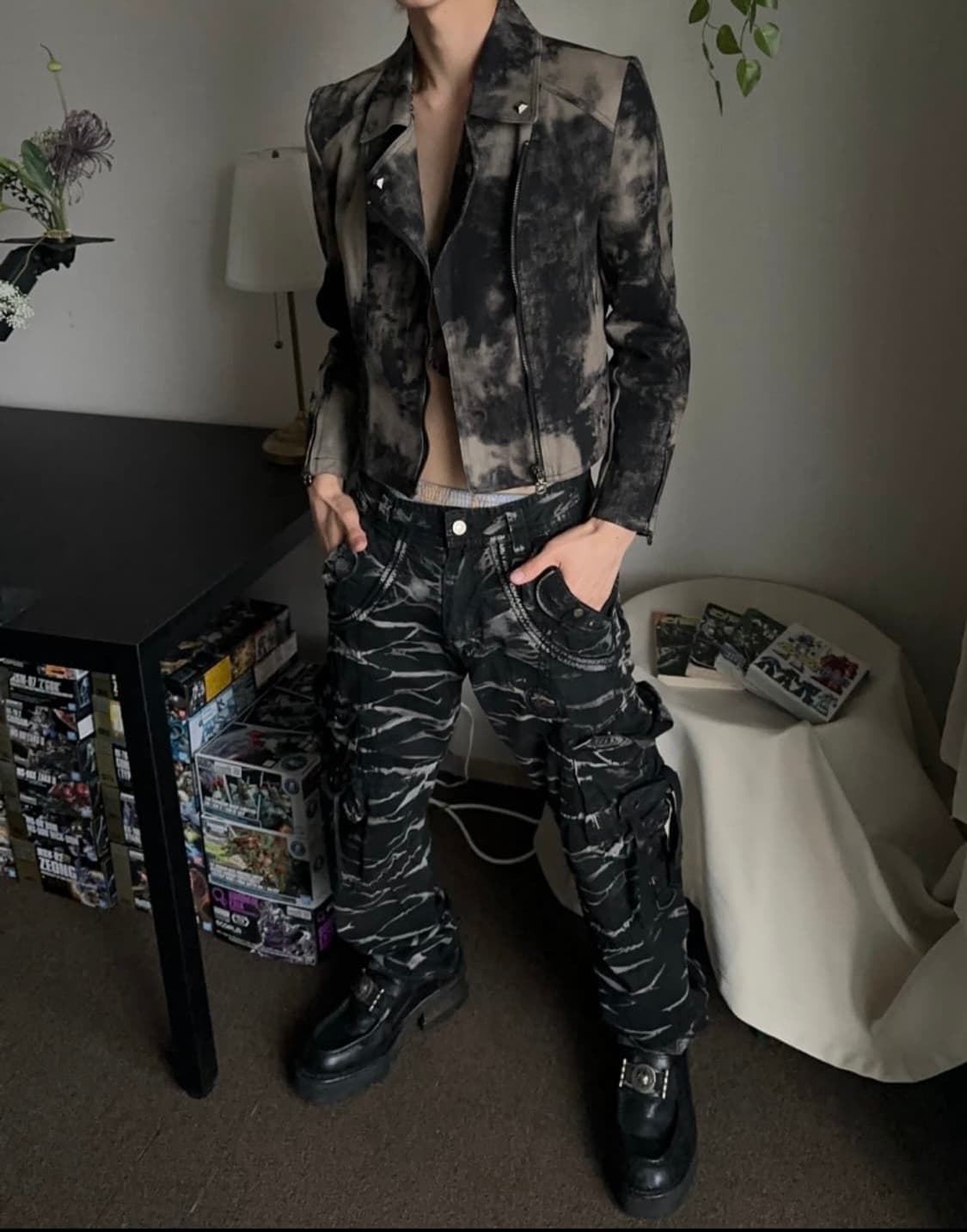 자켓+팬츠 코디 세트 상품이미지2