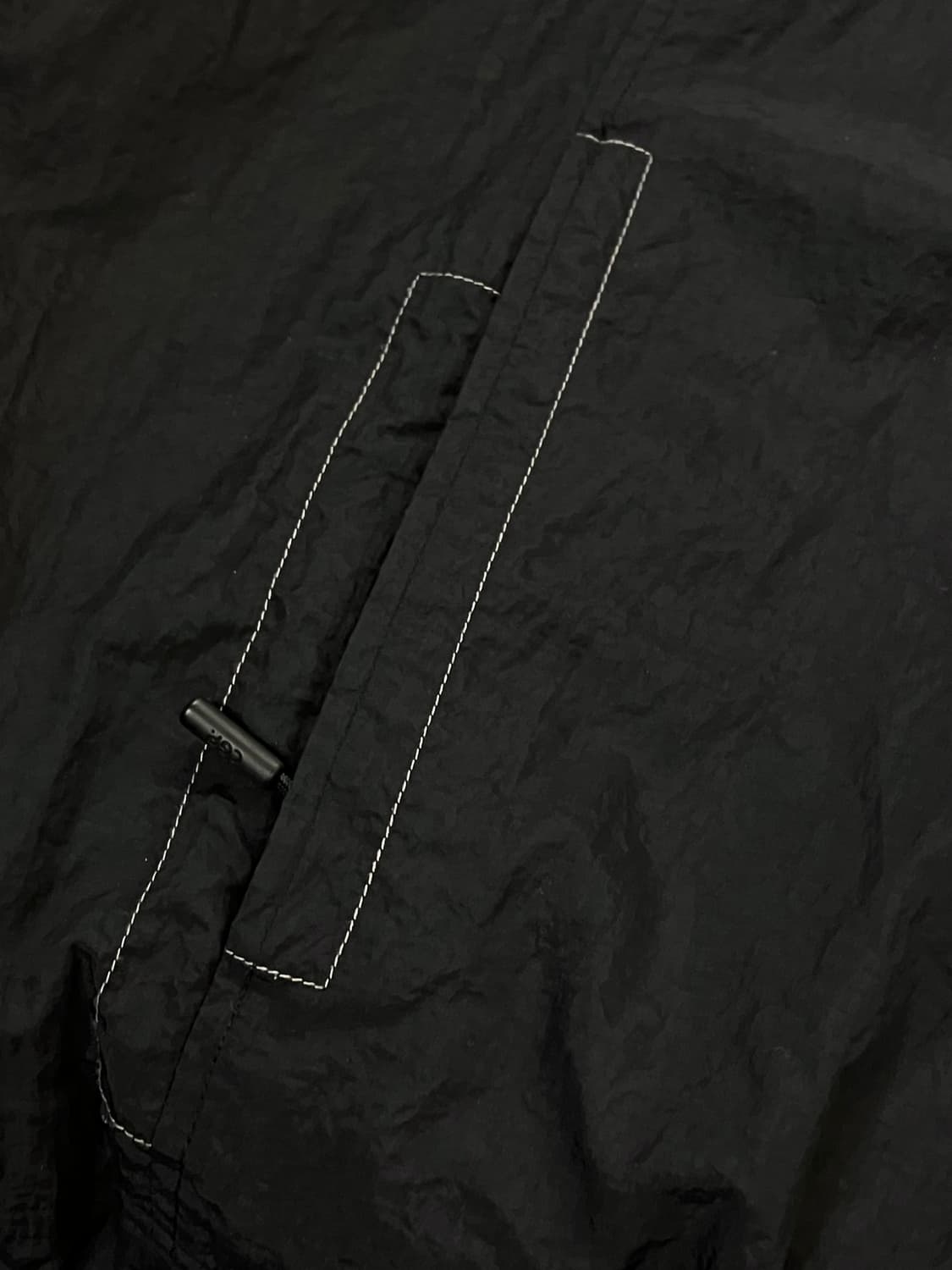 코드그라피 후드 바람막이 블랙 L #csz2931 상품이미지7