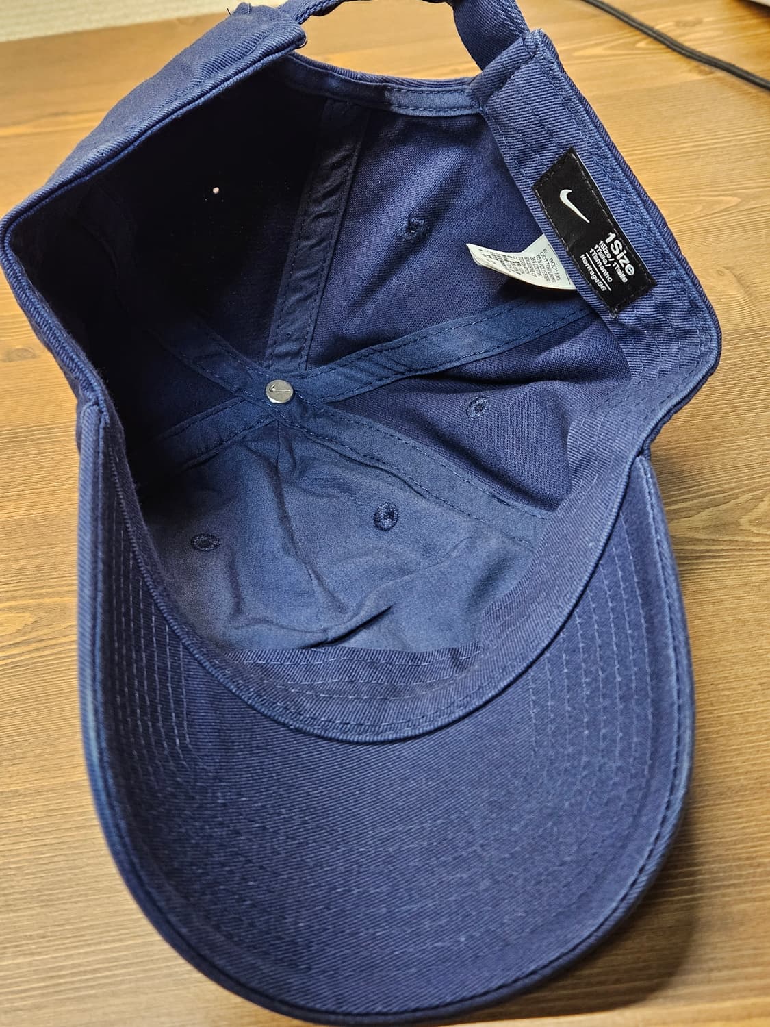 나이키 헤리티지86 네이비 볼캡 913011 상품이미지3