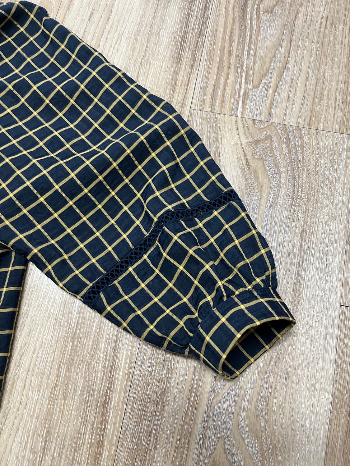 BCBG 체크 블라우스 상품이미지4