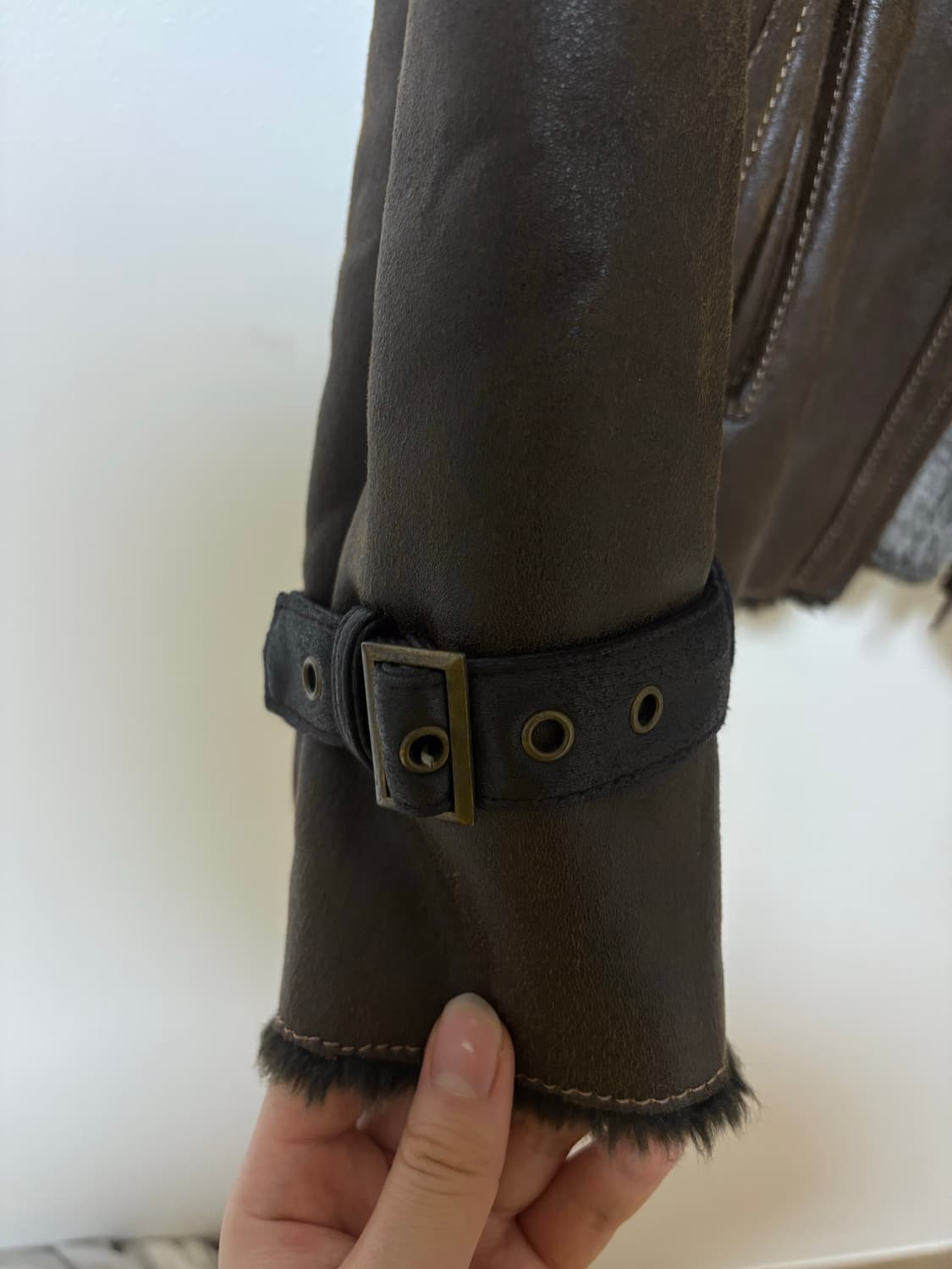 일본 직수입 빈티지 무스탕 상품이미지3