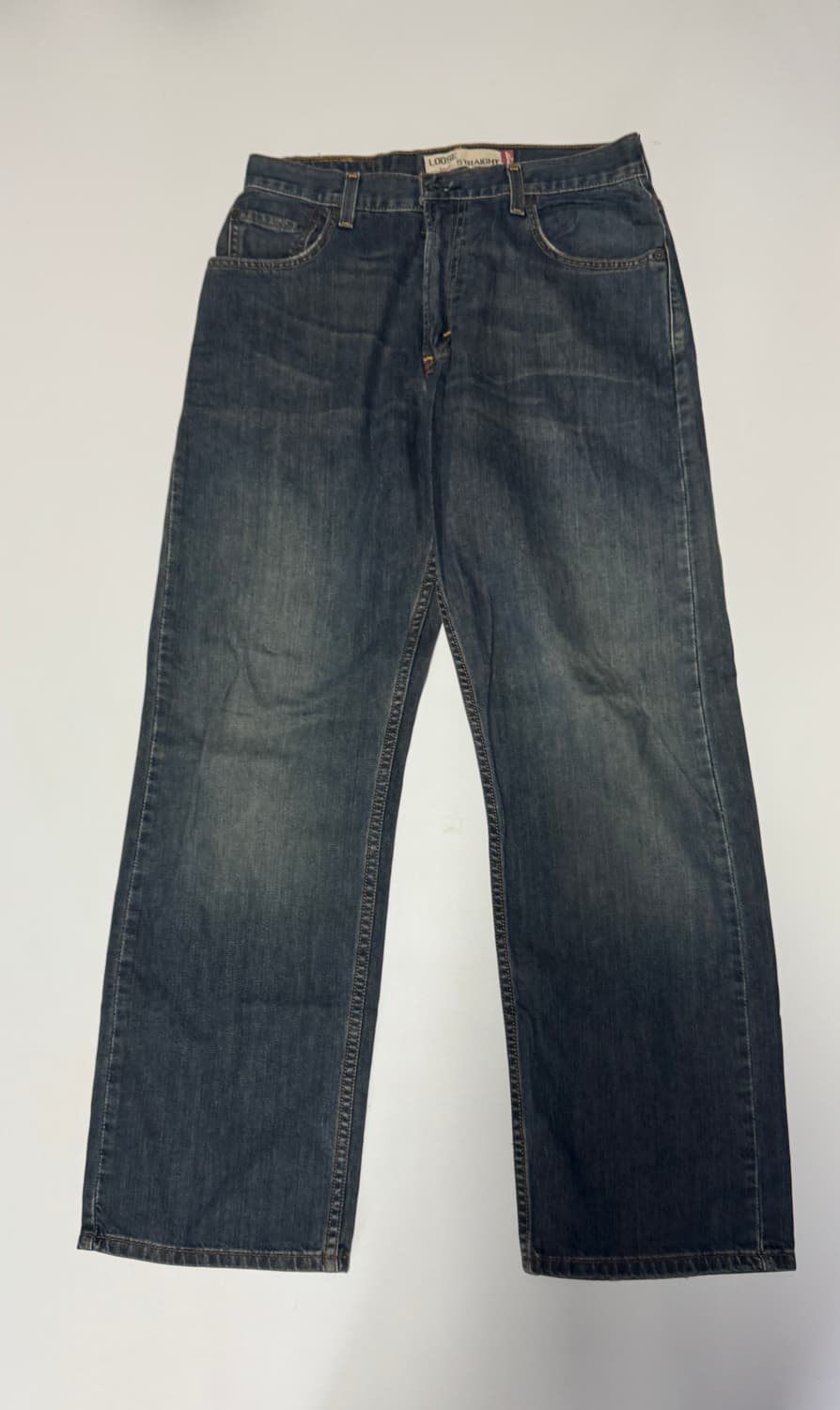 희귀!! 리바이스 569 루즈 스트레이트 빈티지 워싱 데님팬츠 상품이미지1
