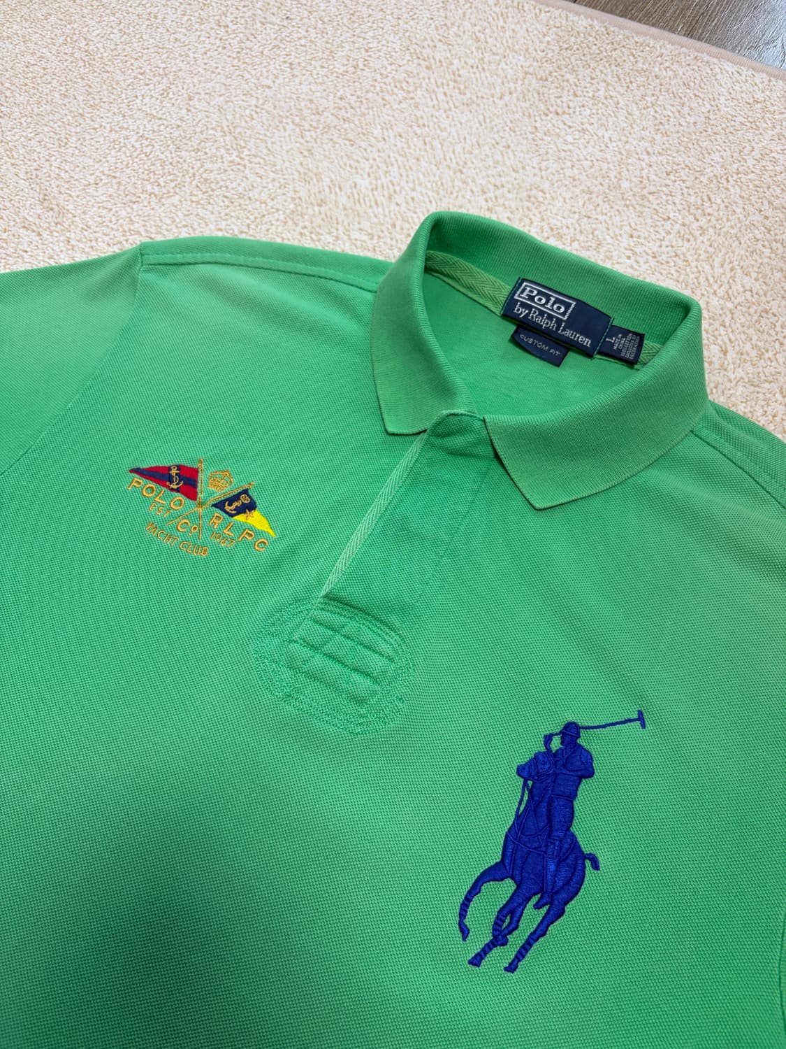 L) 폴로 랄프로렌 빅포니 카라티 그린 치프키프 상품이미지2