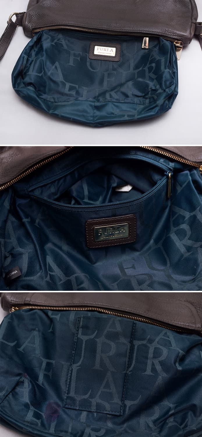 훌라 (FURLA) 하프문 페블레더 가죽 호보백 (숄더.크로스) 상품이미지6