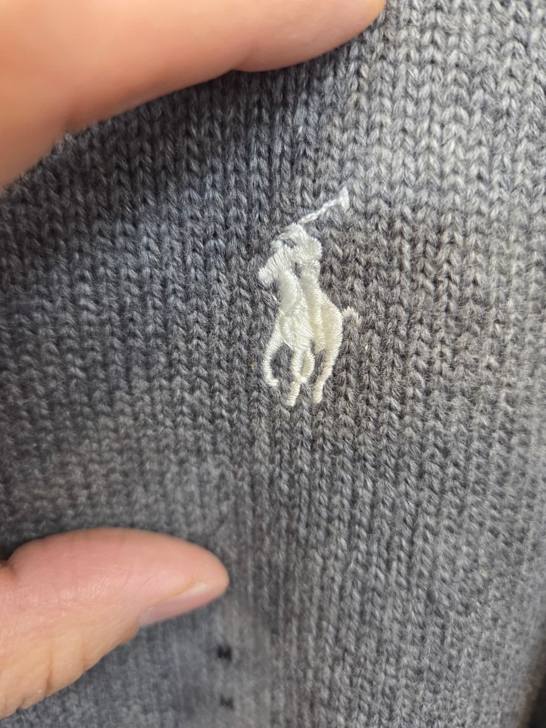 폴로랄프로렌 하프버튼 니트 m 상품이미지5