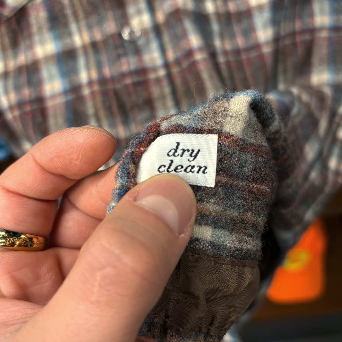 70s 펜들턴 퓨어 버진울 플란넬 체크 웨스턴 셔츠 N448 상품이미지6