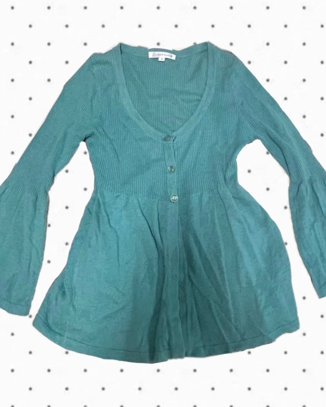 빈티지 코이세이오 더블코트 도트 코디세트 상품이미지4