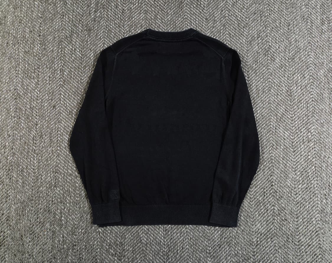 캘빈클라인 CK 로고 인타르시아 니트 스웨터 상품이미지2