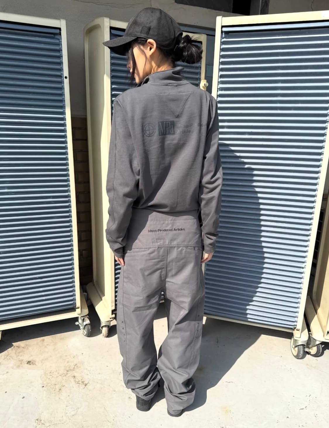 [1회착] MPa HALF ZIP JERSEY (CHARCOAL) 상품이미지1