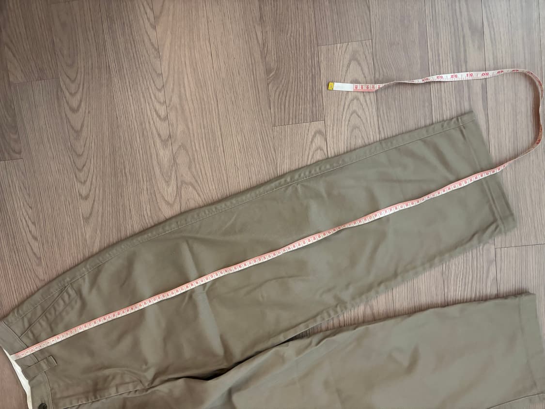 상태최상 유니클로 u 와이드핏 치노팬츠 춘추 남성 29 핏 최고이쁨 상품이미지9