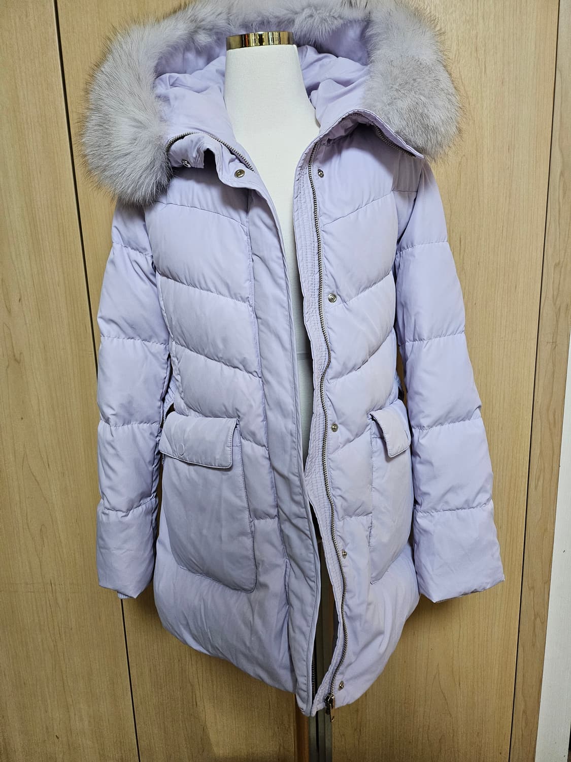 잇미샤 연보라 구스다운 패딩 상품이미지3