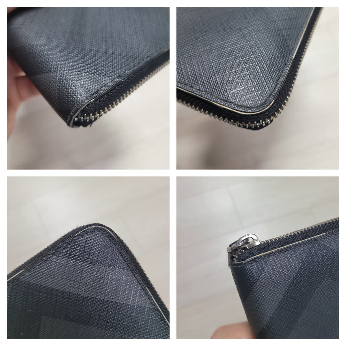 정품 버버리 여성 지퍼 장지갑 상품이미지5