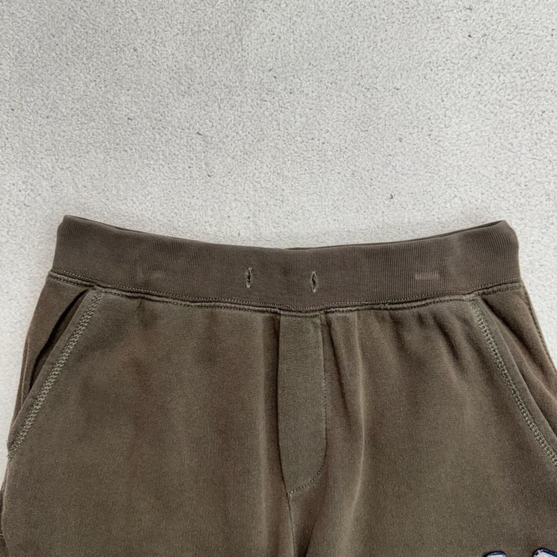RALPH LAUREN 마드라스 로고 프렌치 테리 쇼츠 M (10-12) 상품이미지4