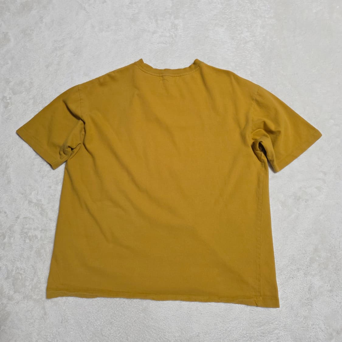 (100)커스텀멜로우 X 머디캡 반팔 티셔츠 머스타드 상품이미지3