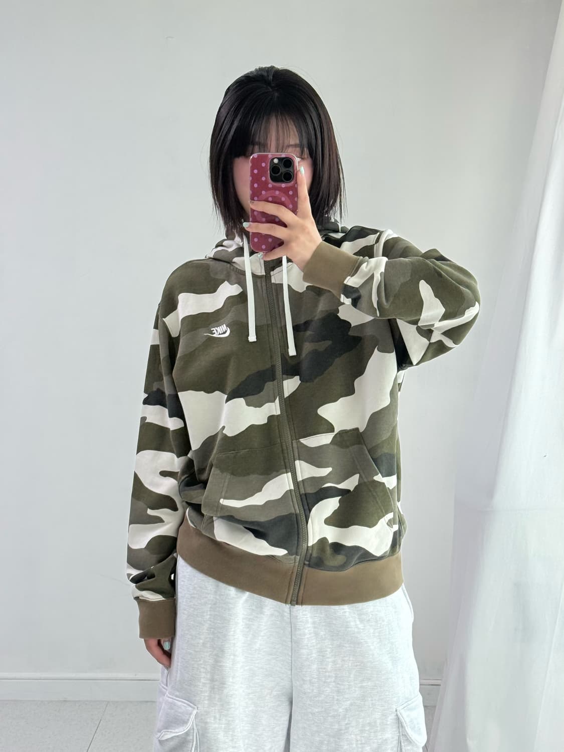 나이키 카모 후드집업 상품이미지3
