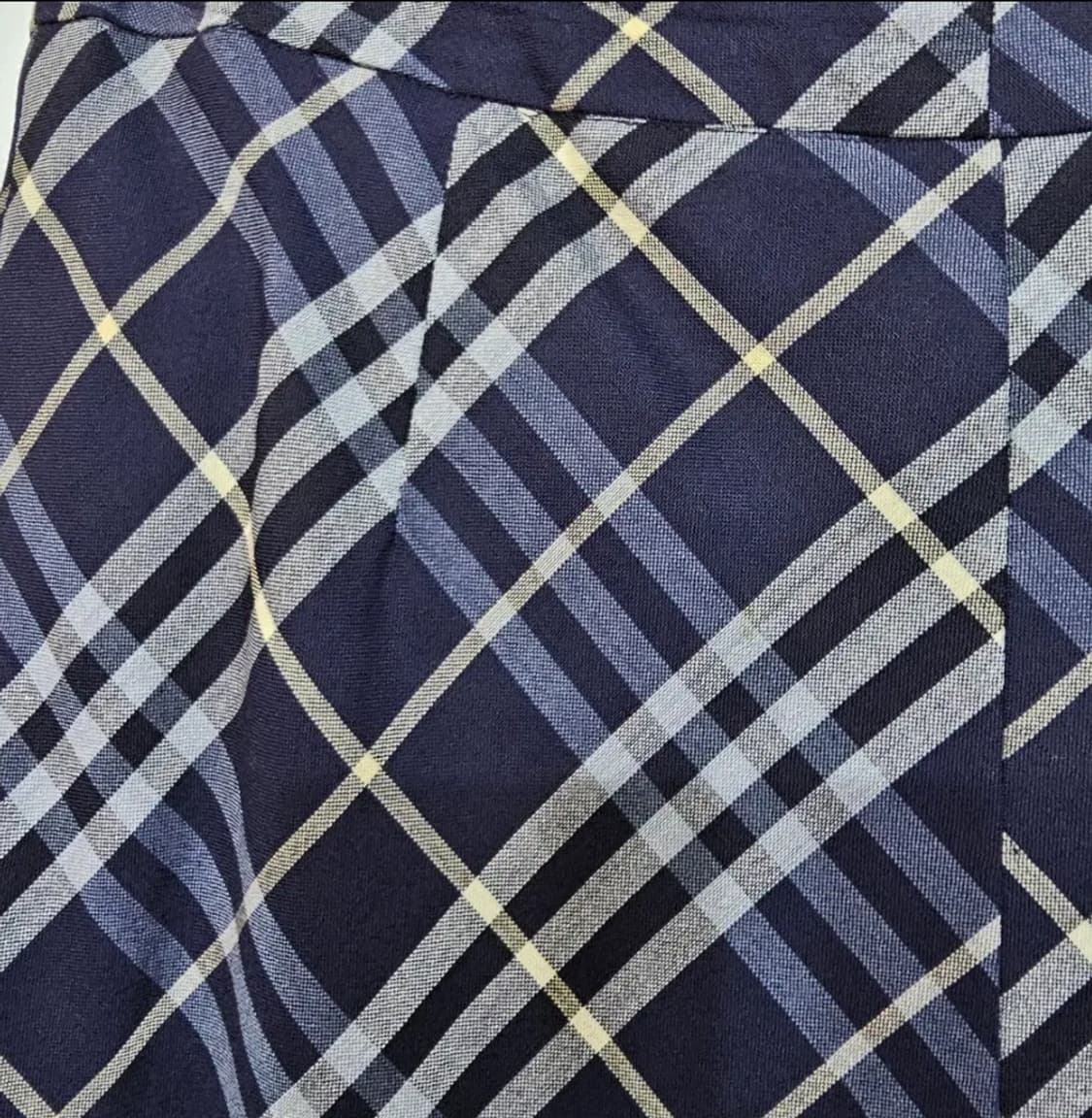 버버리 체크 롱  스커트 상품이미지3