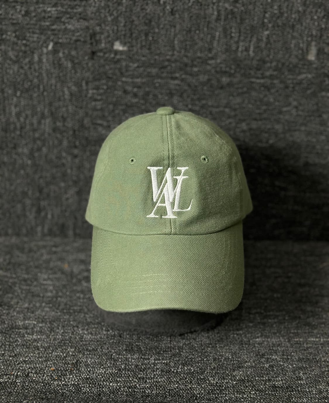 우알롱 볼캡 그린 상품이미지1