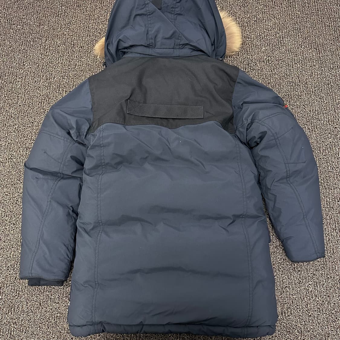 코오롱스포츠 윈드스토퍼 구스다운 패딩 네이비 105(XL) 상품이미지4