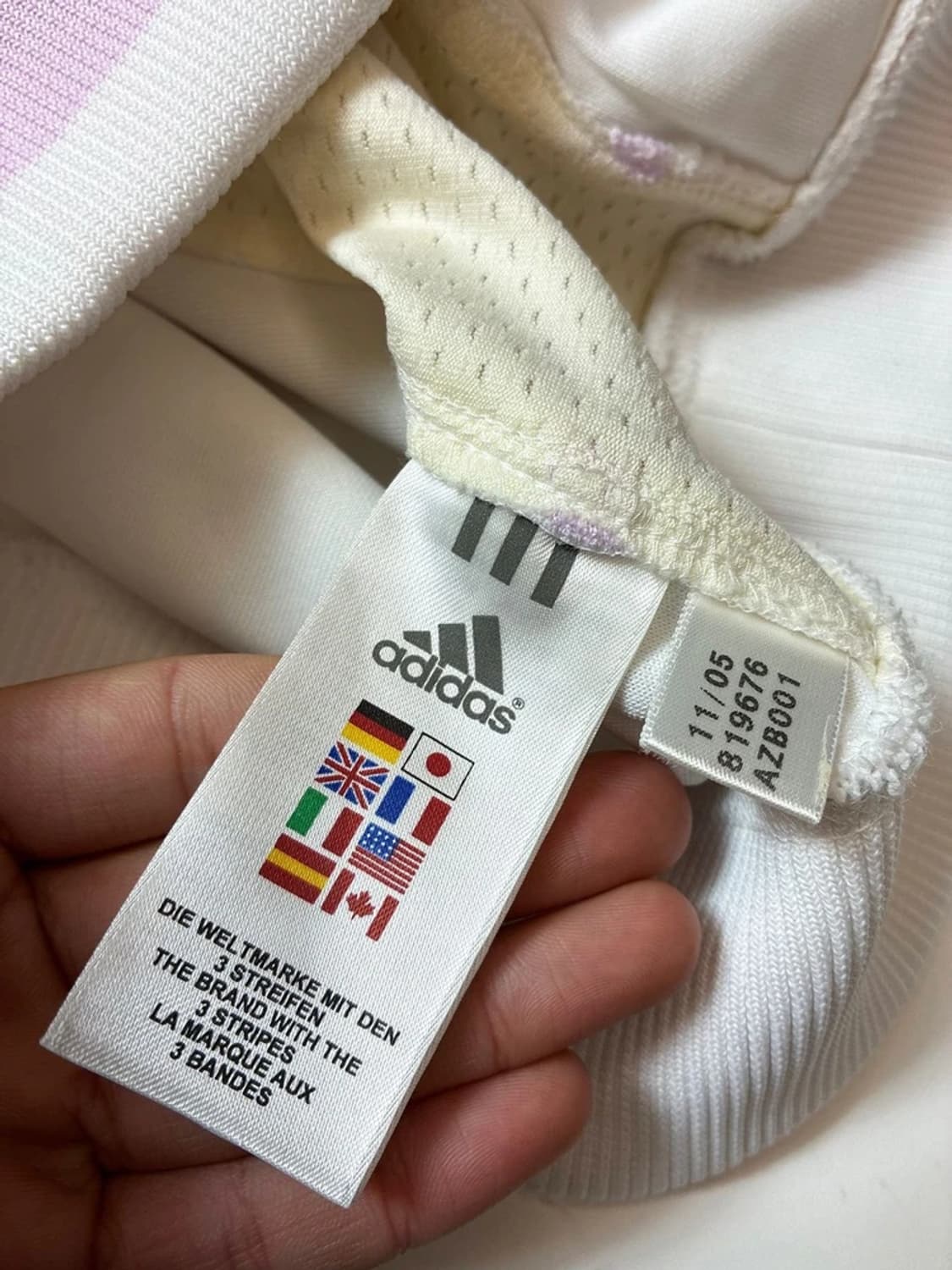 아디다스 00's YOC 파이핑 트랙탑 집업 PN8340 상품이미지8