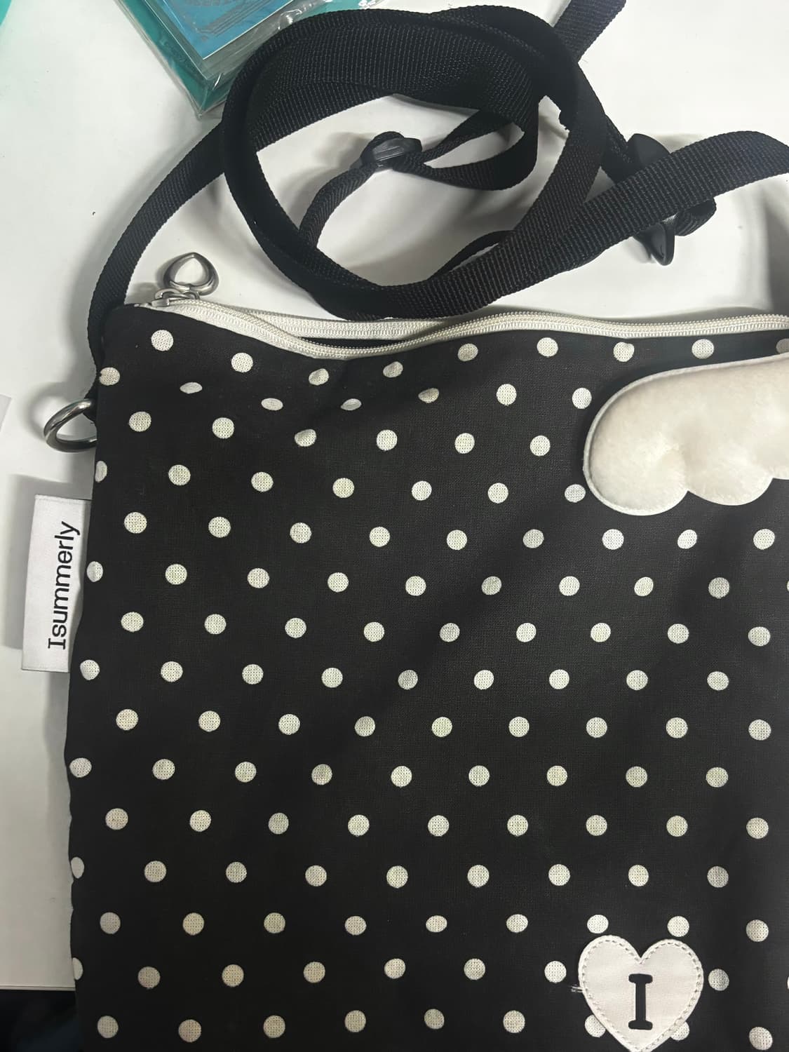 아이썸머리 도트 크로스백 상품이미지2