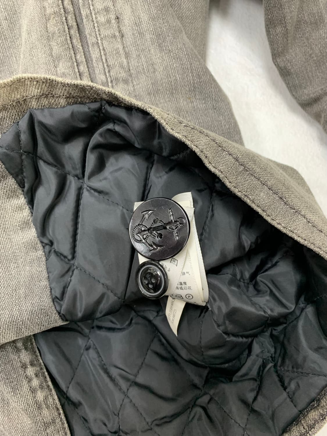 데님 앤서플라이 흑청 자켓 #145 상품이미지7