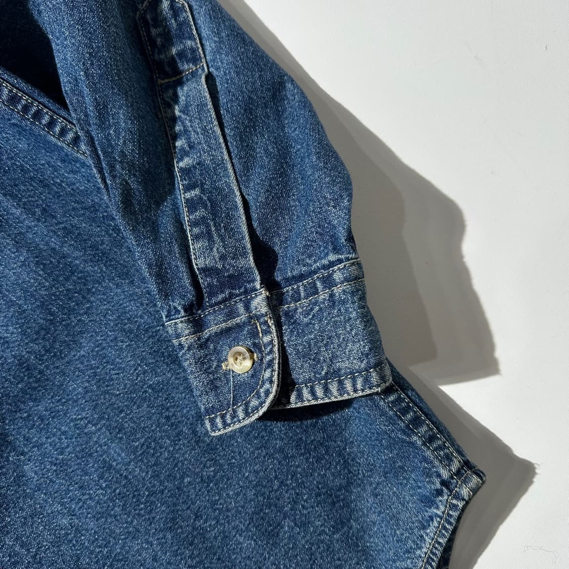 울리치 엠브로이디드 데님 셔츠 상품이미지6