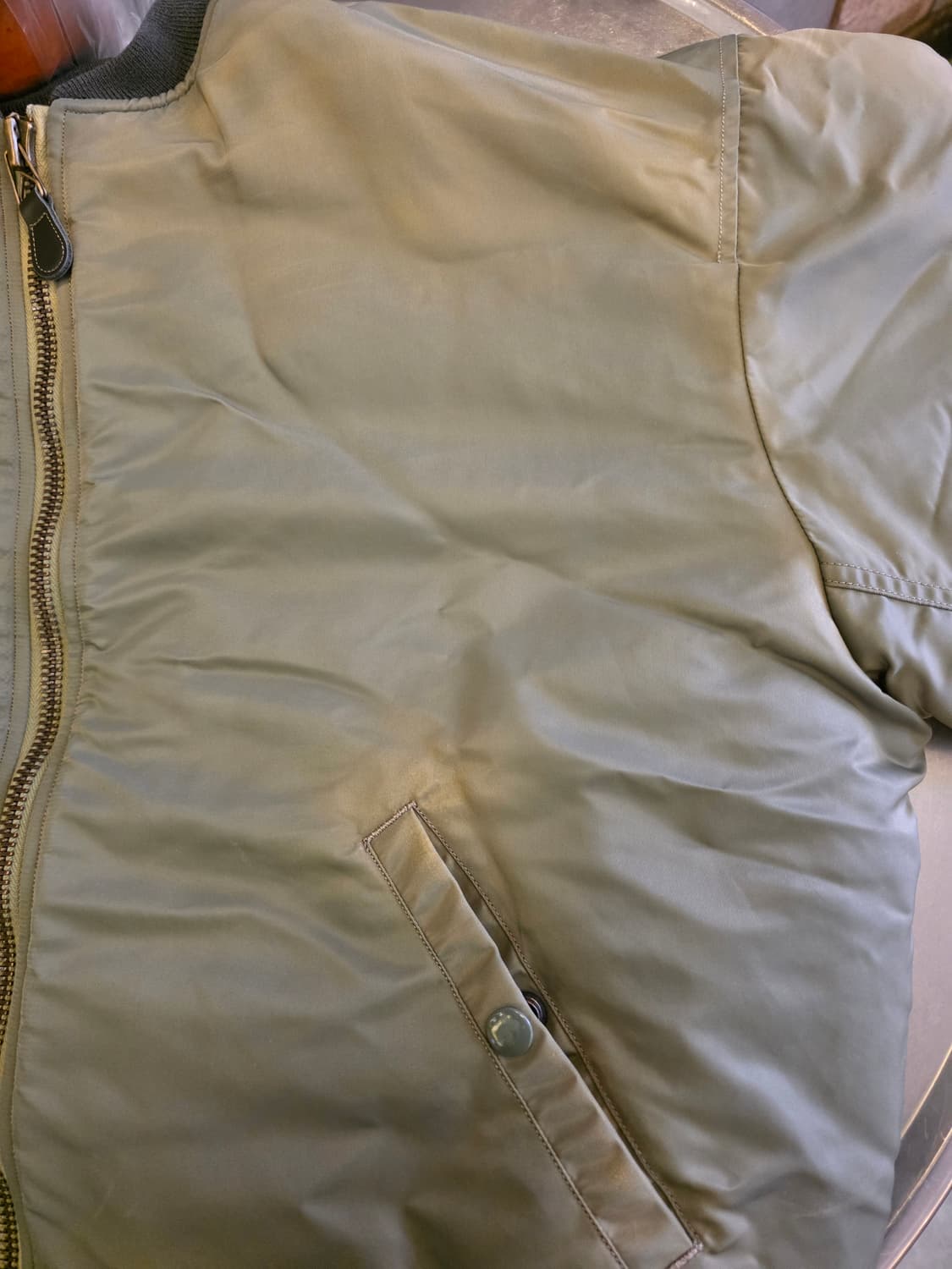 뤡코즈 ma-1 초판 L  상품이미지3