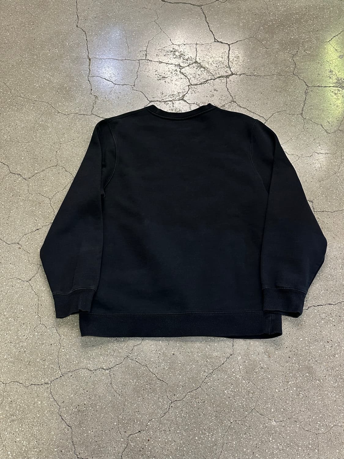 STUSSY 스투시 핑크로고 블랙맨투맨 상품이미지5