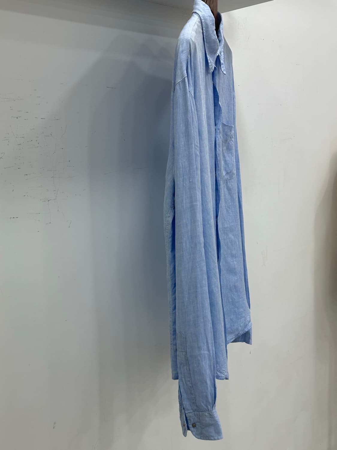 아르마니 진 남성 리넨 남방 상품이미지2