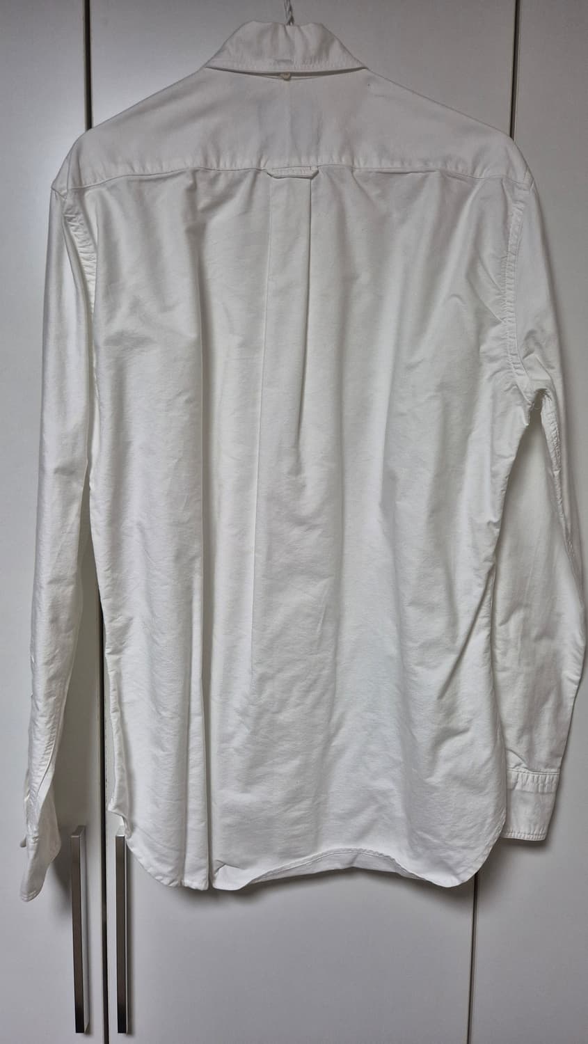 짓먼 빈티지 옥스포드 버튼다운 셔츠 화이트 100사이즈 상품이미지3