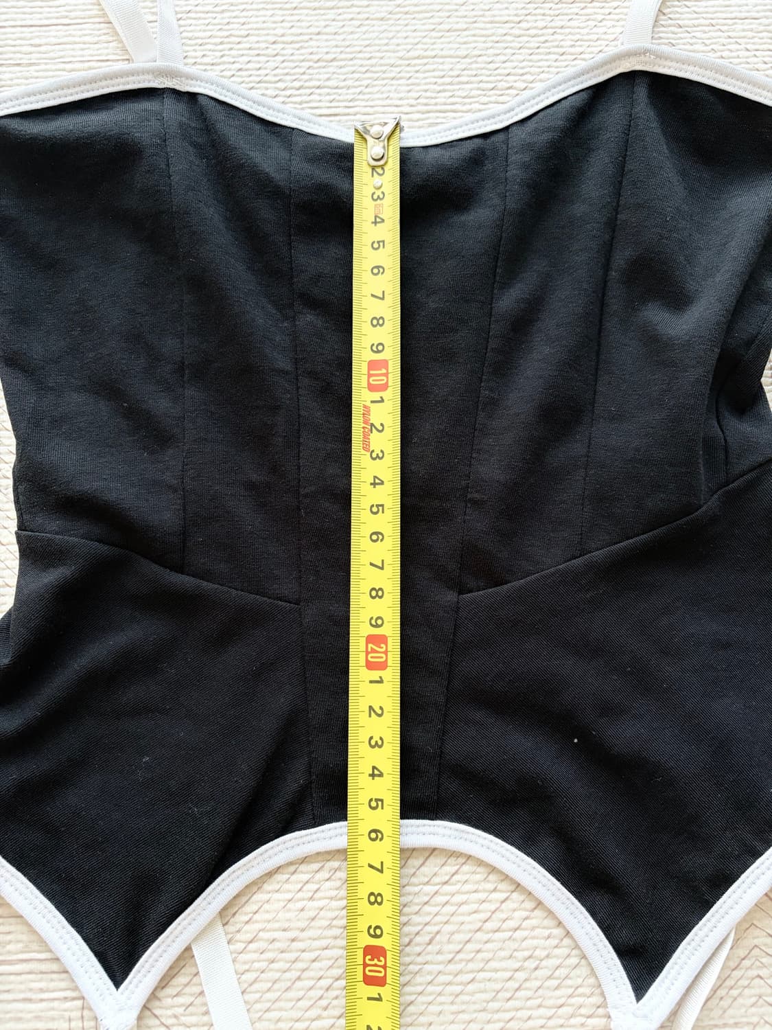 에즈이프캘리 CORSET SLEEVELESS TOP BLACK 상품이미지7