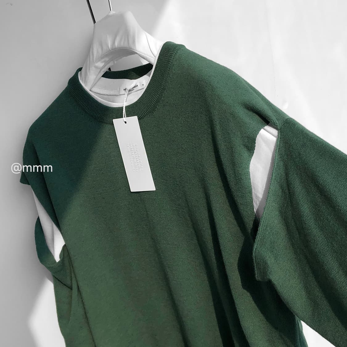 마르지엘라/이펙트 컷아웃 니트 상품이미지3