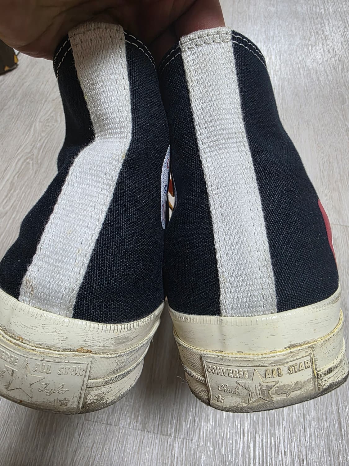 [265]컨버스 x  꼼데 척70 하이 스니커즈 상품이미지6