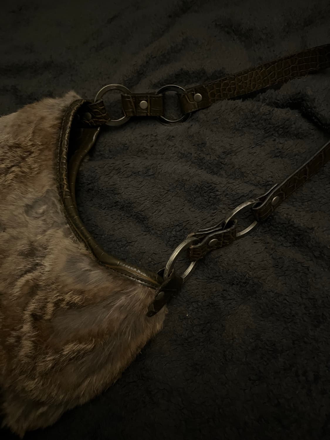 Fluffy gyaru fur bag 상품이미지2