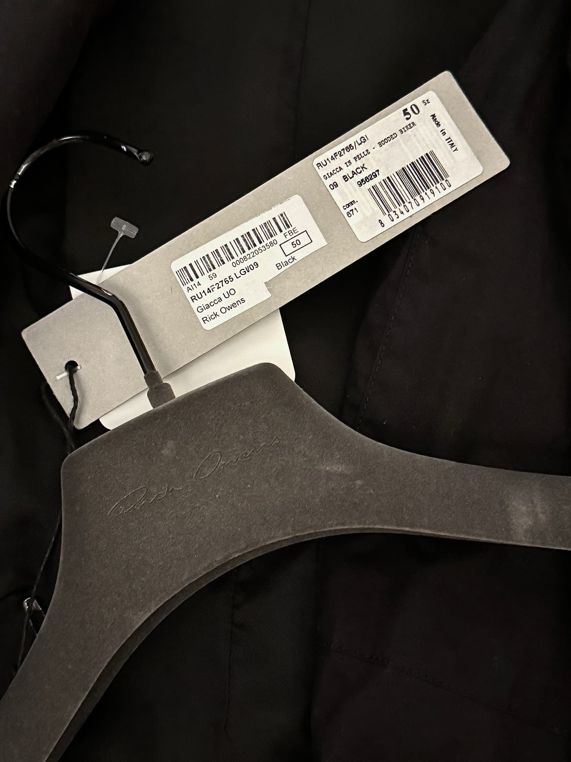 릭 오웬스 13fw Pilnth hooded leather jaket 상품이미지7