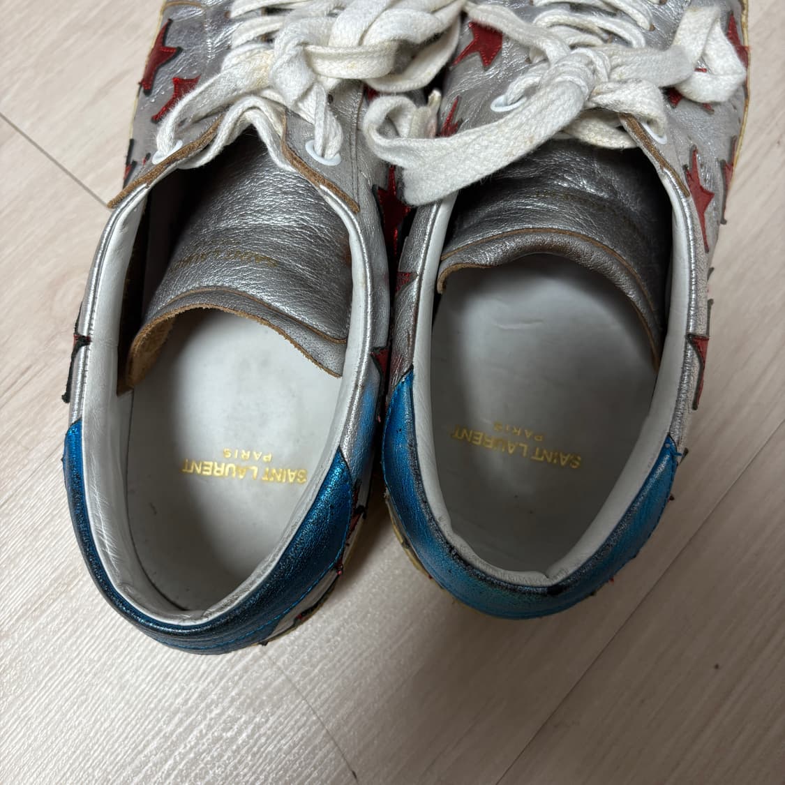 에디슬리먼 생로랑 15SS 실버 스타 스니커즈 40사이즈 상품이미지5