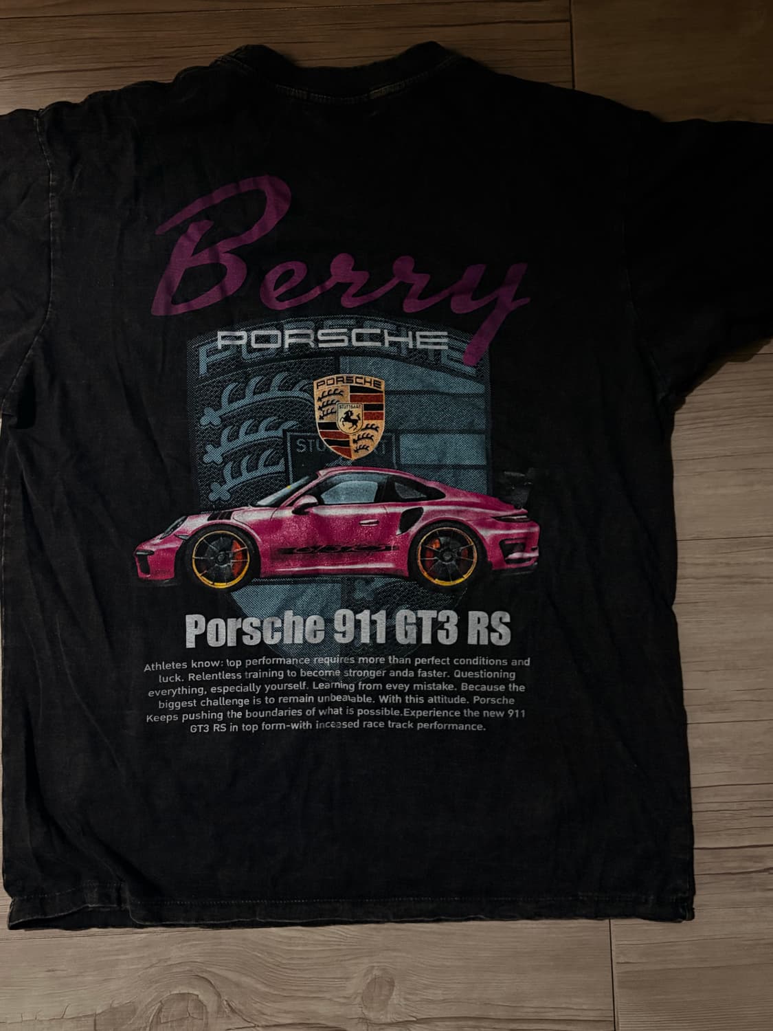 빈티지 포르쉐 티셔츠 상품이미지2