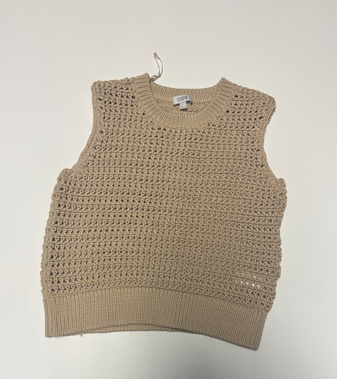 여성 cos 코스 청키 해비 니트 베스트 S ~ M 상품이미지1