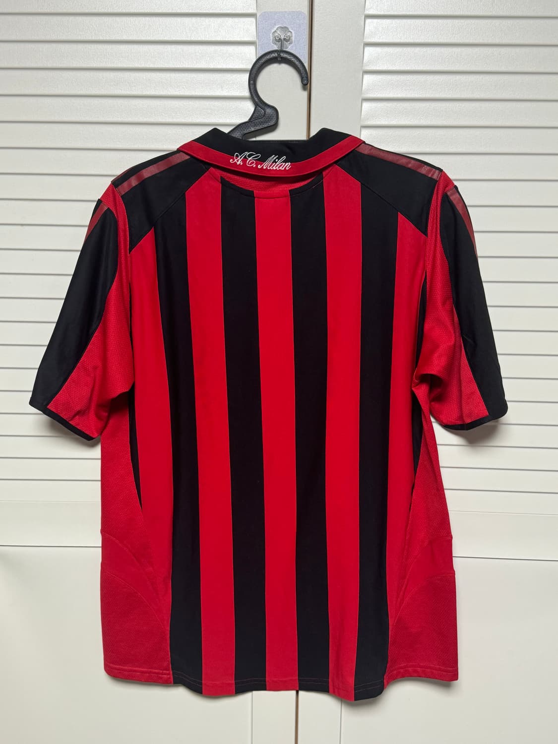 05-06 AC밀란 홈 이디다스 유니폼 반팔 노마킹 상품이미지3