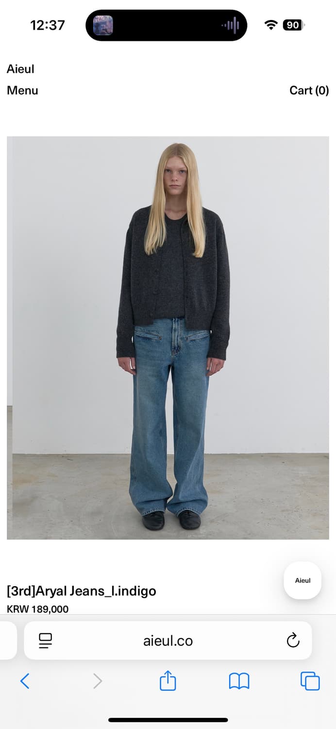 Aryal Jeans_lindigo  (48) 상품이미지2