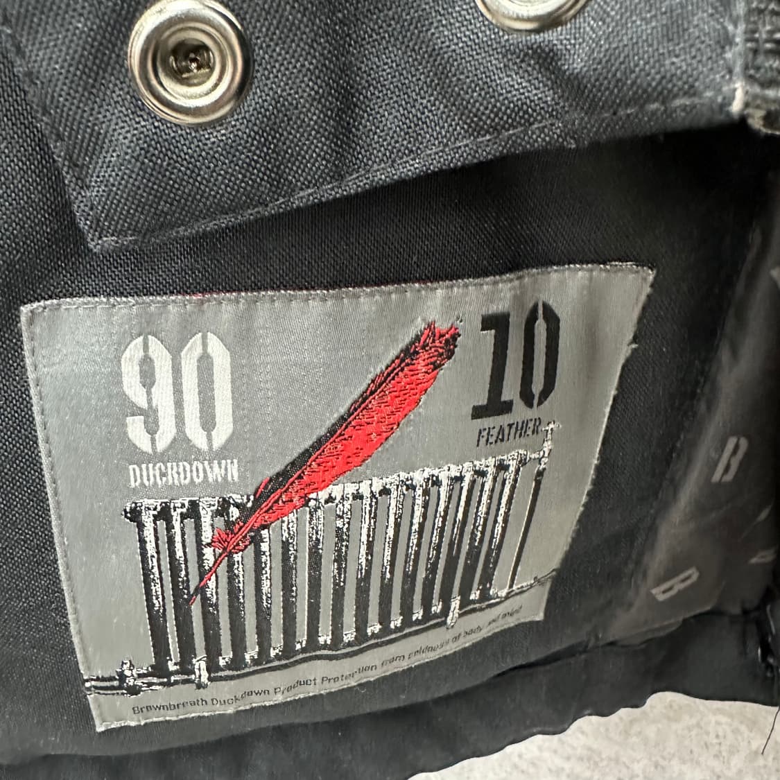 95 브라운 브레스 남자 덕다운 패딩 상품이미지6