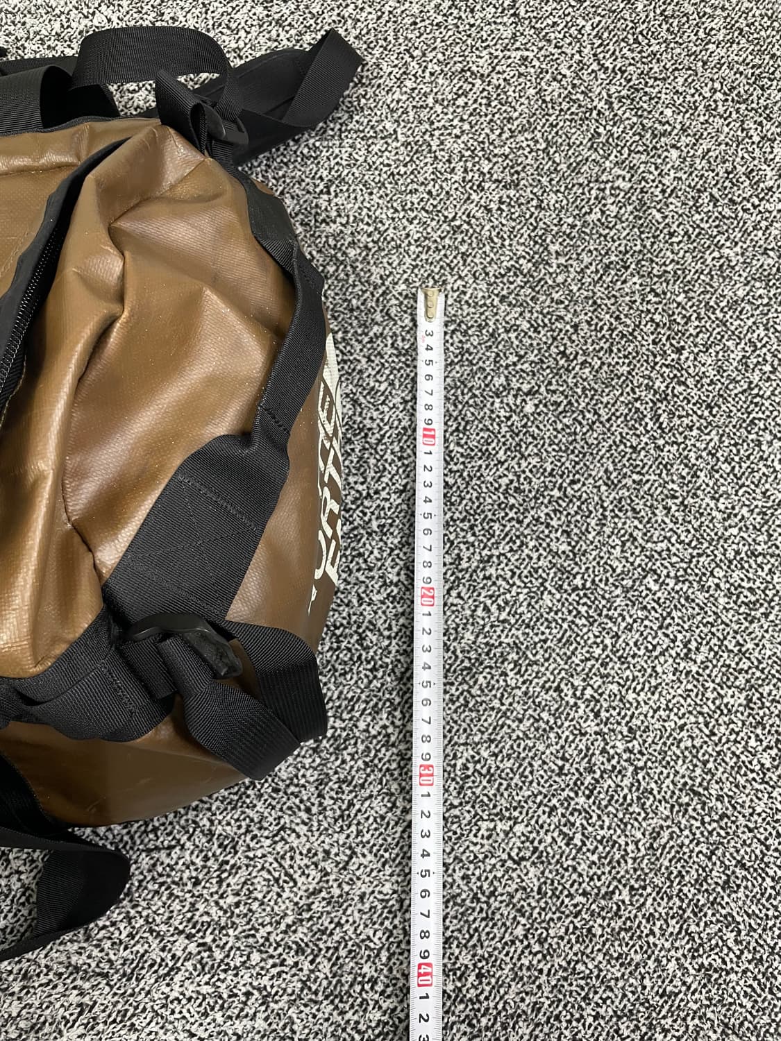 빈티지9. 빈티지 노스페이스 노페 베이스캠프 더플백 보스턴백 가방 브라운 상품이미지7