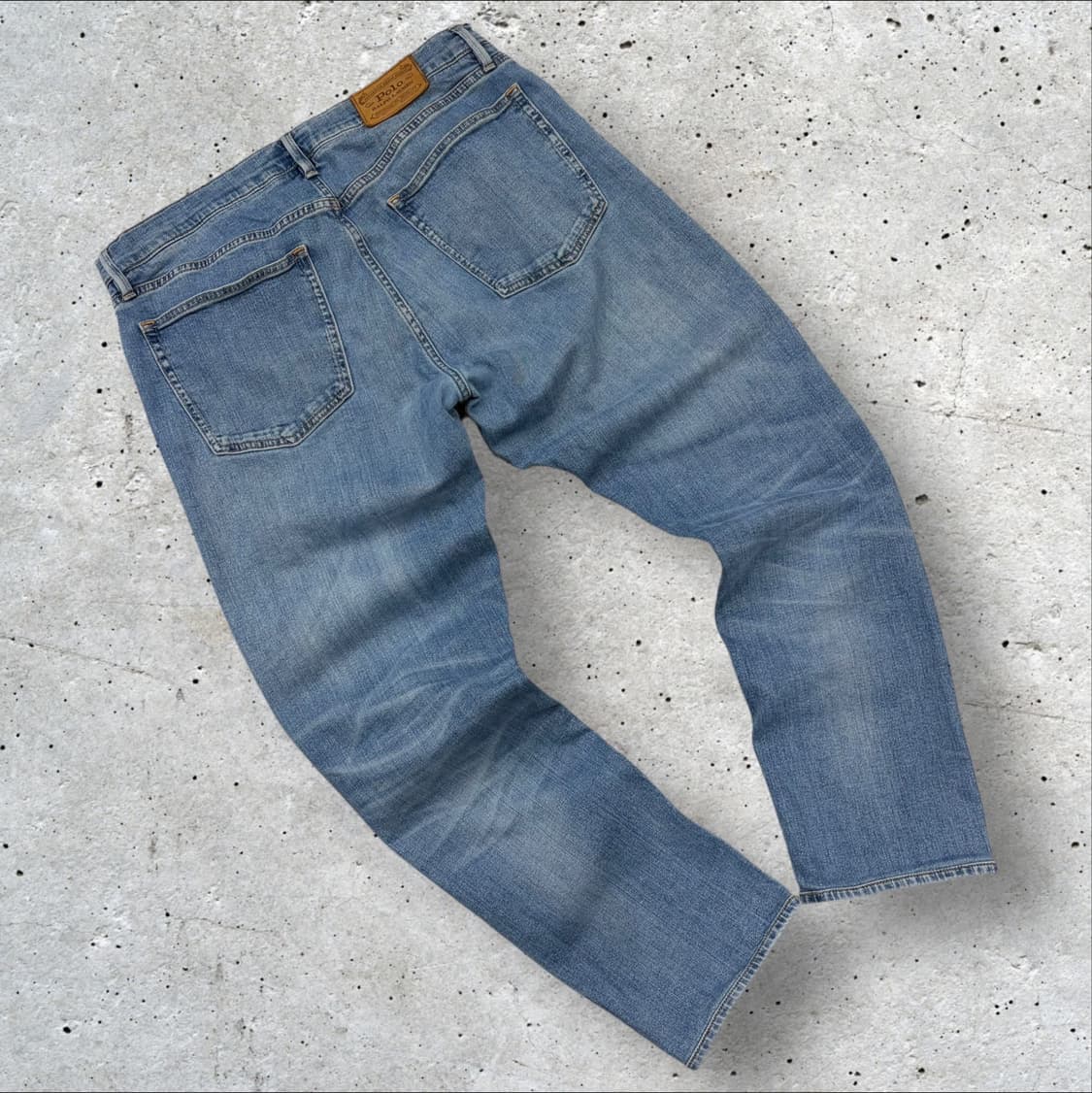 [36x34] 폴로 랄프로렌 청바지 블루 데님 팬츠 C593 상품이미지1