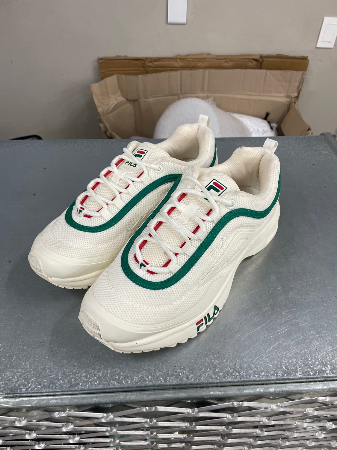 휠라 디스럽터 런 그린 260 상품이미지2